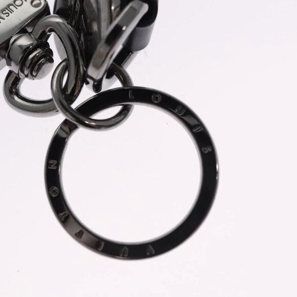 LOUIS VUITTON Monogram Eclipse Porte Cles Dragonne Key Holder M61950 Auth EC798 - Picture 10 of 10